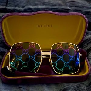 Authentic Gucci multi color shades